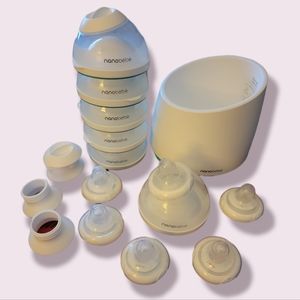 Nanobebe Bottle Set with Warmer